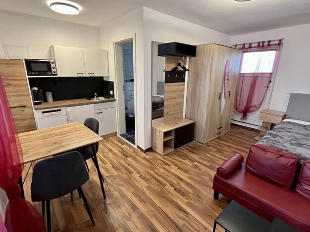 Wohnung zur Miete - Erstbezug Wohnen auf Zeit 890 € 1 Zimmer 25 m² frei ab 15.08.2025 Ginnheim Frankfurt 60431