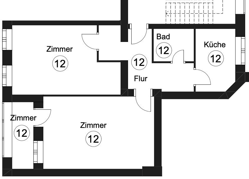 Wohnung zum Kauf provisionsfrei 325.000 € 2 Zimmer 66 m²<br/>Wohnfläche 2.<br/>Geschoss Wilmersdorf Berlin 10717