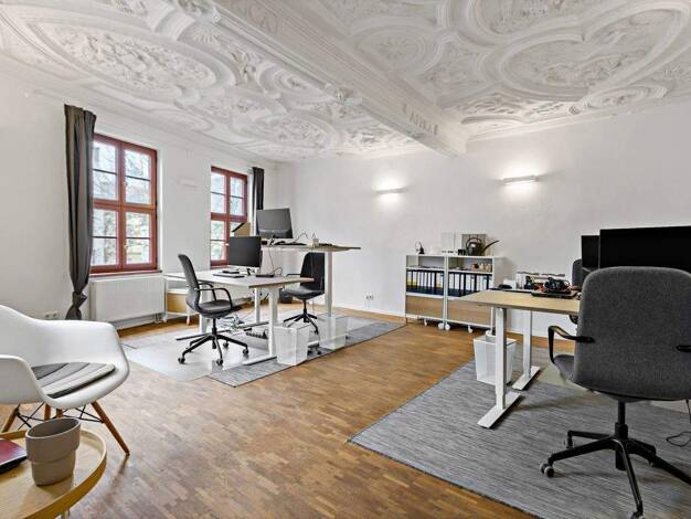 Bürofläche zur Miete 8,70 € 4 Zimmer 138 m² Bürofläche Große Klausstraße 15 Altstadt Halle 06108