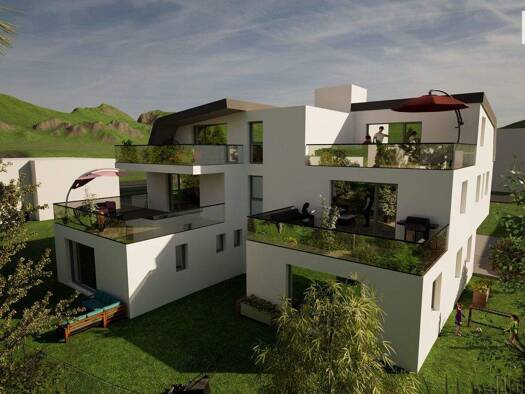 Terrassenwohnung zum Kauf 4 Zimmer 92,6 m² 1. Geschoss Faggen 6525