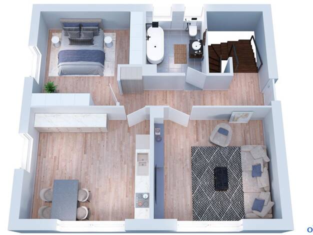 Wohnung zur Miete 800 € 2 Zimmer 63 m² Attenkirchen Attenkirchen 85395