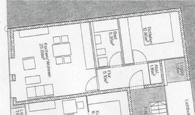 Wohnung zur Miete 740 € 2 Zimmer 51 m² 2. Geschoss frei ab 01.09.2025 Milchstraße 25 Altstadt - Nordost Ingolstadt 85049