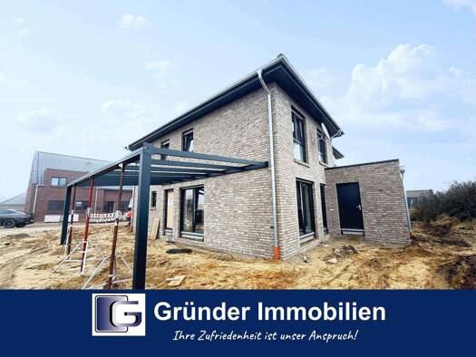 Doppelhaushälfte zum Kauf - Erstbezug provisionsfrei 365.000 € 4 Zimmer 118,1 m² 340 m² Grundstück Fürstenau 49584