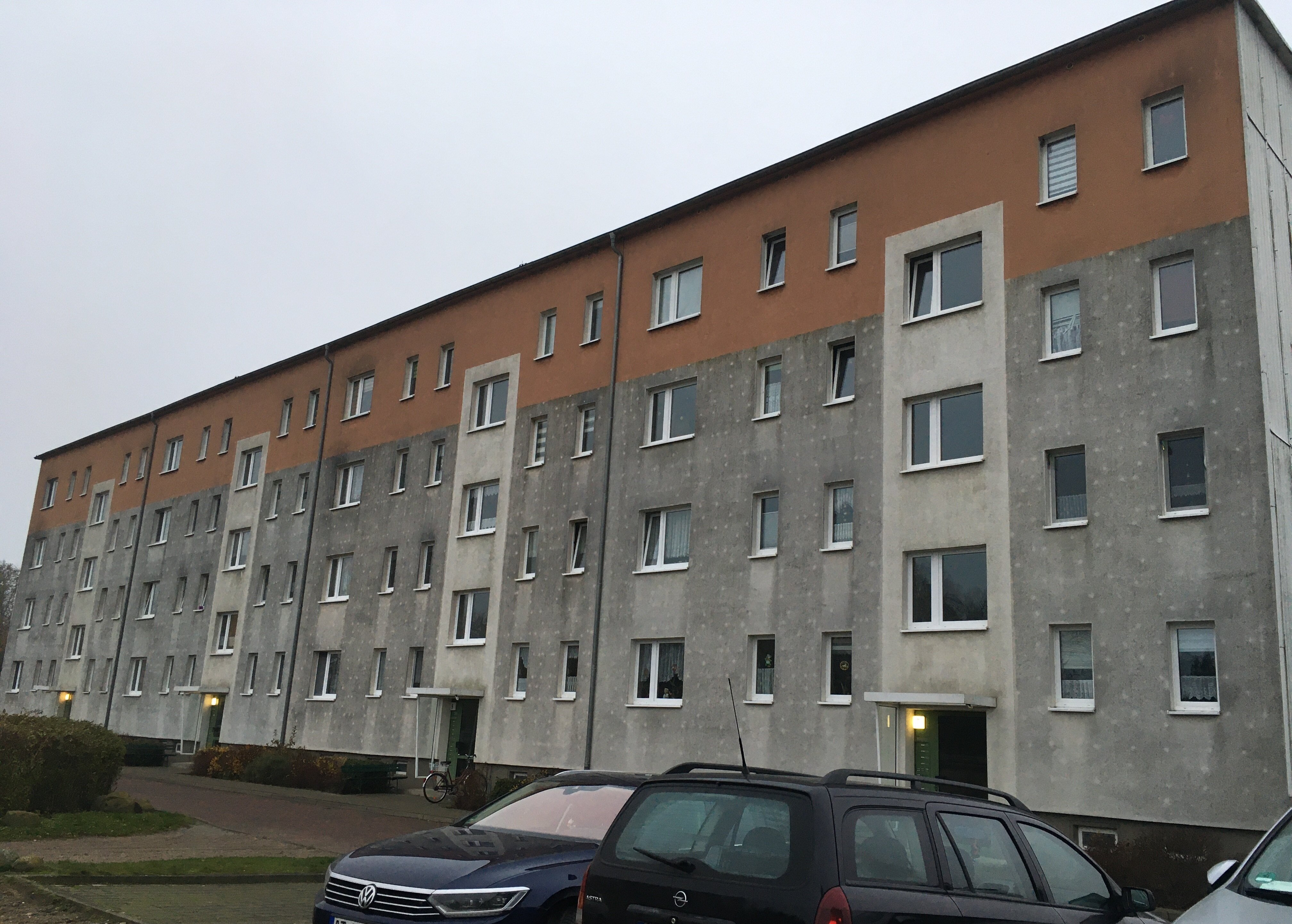 Wohnung zur Miete 430 € 3 Zimmer 61,2 m²<br/>Wohnfläche EG<br/>Geschoss Wulkenziner Str.7 Neubrandenburg 17033