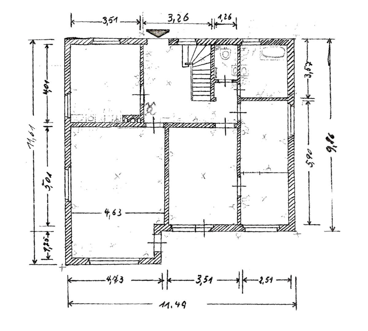 Mehrfamilienhaus zum Kauf provisionsfrei 499.000 € 10 Zimmer 162 m²<br/>Wohnfläche 665 m²<br/>Grundstück Königsbergerstraße 18 Cappel Marburg 35043