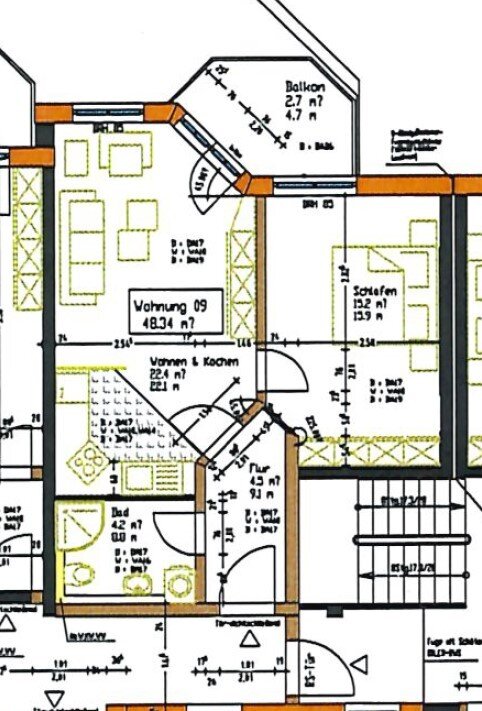 Wohnung zur Miete 348 € 2 Zimmer 48,2 m²<br/>Wohnfläche 1.<br/>Geschoss Straße der Einheit 7 Weißenberg Weißenberg 02627