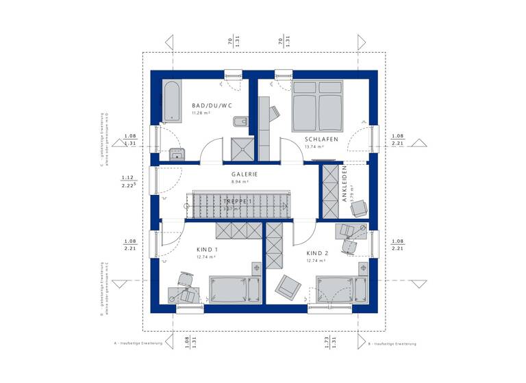 Einfamilienhaus zum Kauf 790.396 € 5 Zimmer 135 m² 635 m² Grundstück Sterkrade-Nord Oberhausen 46147
