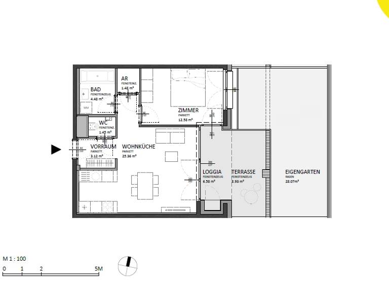 Wohnung zum Kauf 370.000 € 2 Zimmer 55,1 m² 2. Geschoss Josef-Deutsch-Strasse 5 Wien 1100