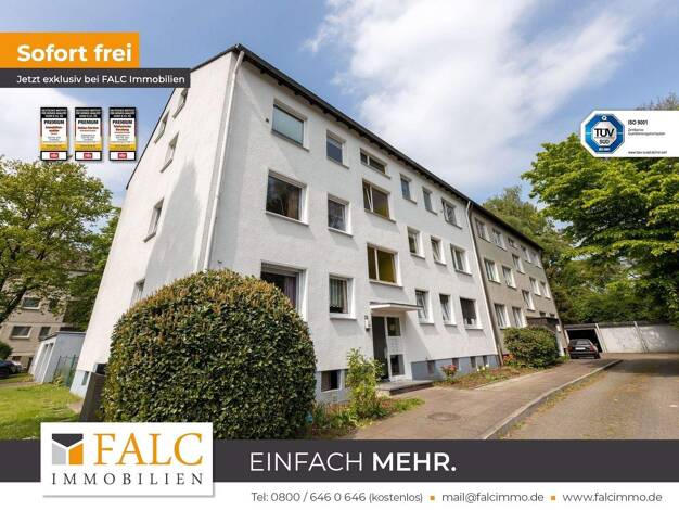 Wohnung zur Miete 510 € 2,5 Zimmer 51 m² 4. Geschoss Bergerhausen Essen 45136