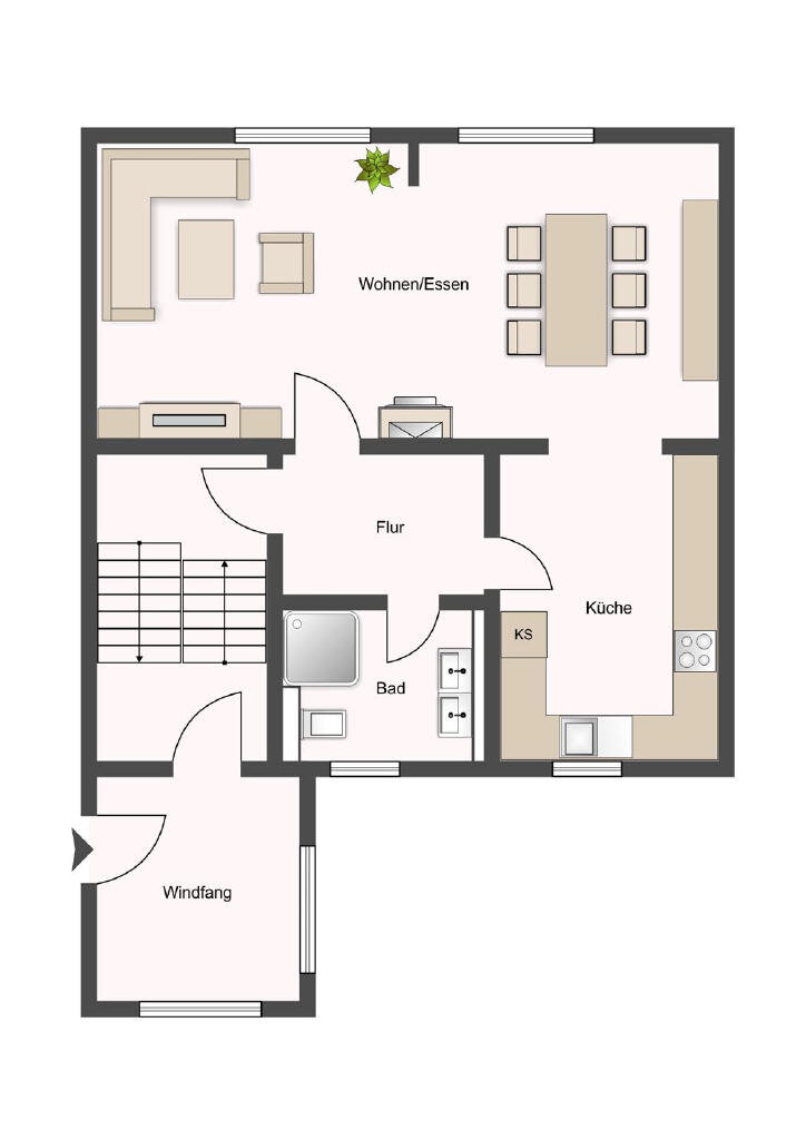 Einfamilienhaus zum Kauf 335.000 € 5 Zimmer 116 m²<br/>Wohnfläche 545 m²<br/>Grundstück Dölau Halle (Saale) 06120