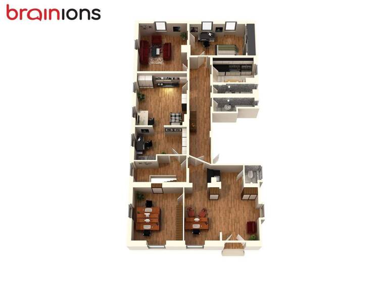 Wohnung zum Kauf 899.000 € 4 Zimmer 250 m² EG frei ab sofort Reuchlinstraße 4a West Stuttgart 70178