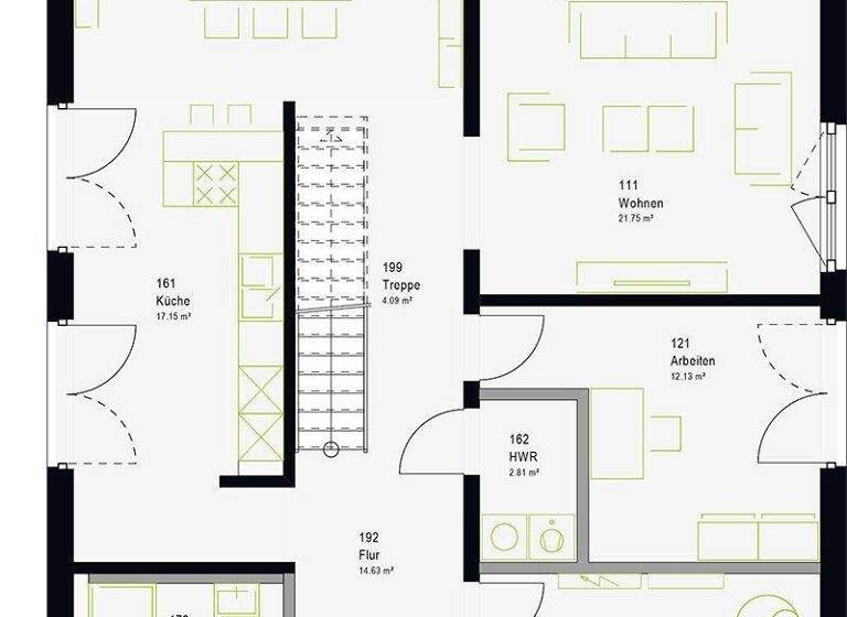 Einfamilienhaus zum Kauf - Erstbezug provisionsfrei 422.989 € 6 Zimmer 198 m² 700 m² Grundstück Bikenfeld 55765