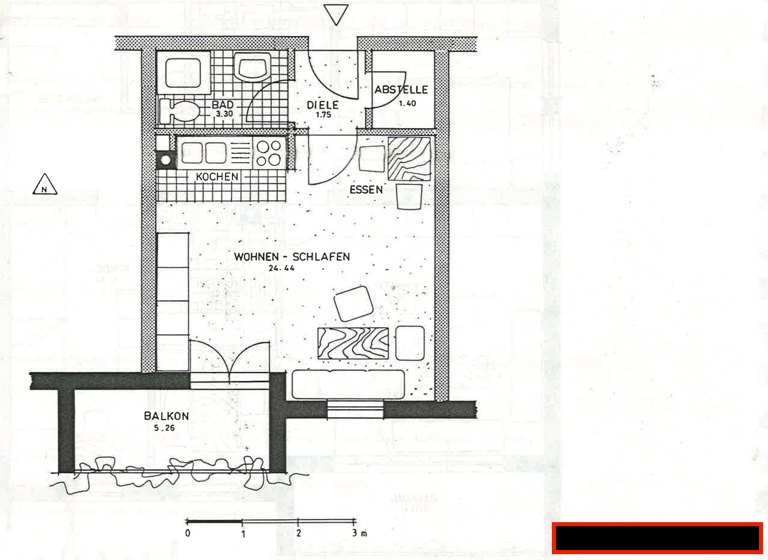 Studio zum Kauf als Kapitalanlage geeignet 79.500 € 1 Zimmer 32,5 m² Eggenfelden 84307