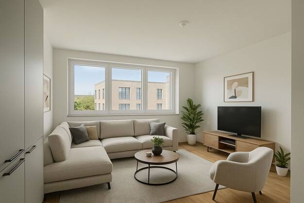 Wohnung zur Miete - Neubau 912 € 2 Zimmer 48 m² 2. Geschoss frei ab 01.06.2025 Gostenhof Nürnberg 90429