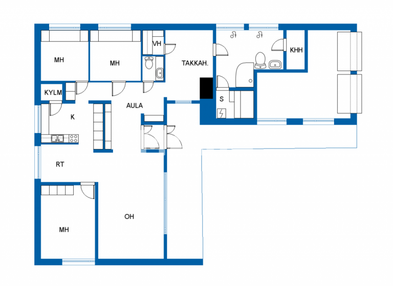 Einfamilienhaus zum Kauf 249.000 € 5 Zimmer 147 m² 1.000 m² Grundstück Vuopajantie 11 Rovaniemi 96400