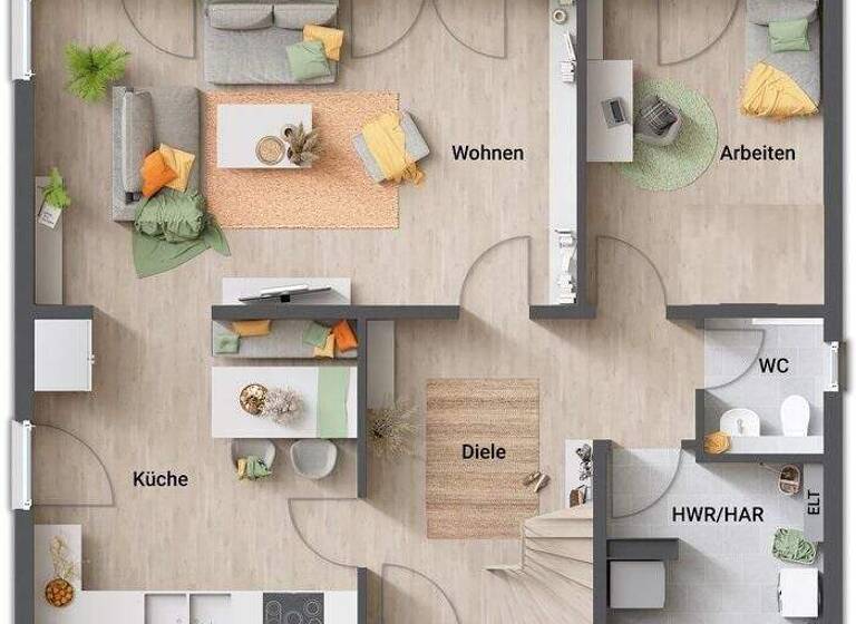 Einfamilienhaus zum Kauf - Erstbezug 377.900 € 6 Zimmer 155 m² 400 m² Grundstück Kröppen 66957