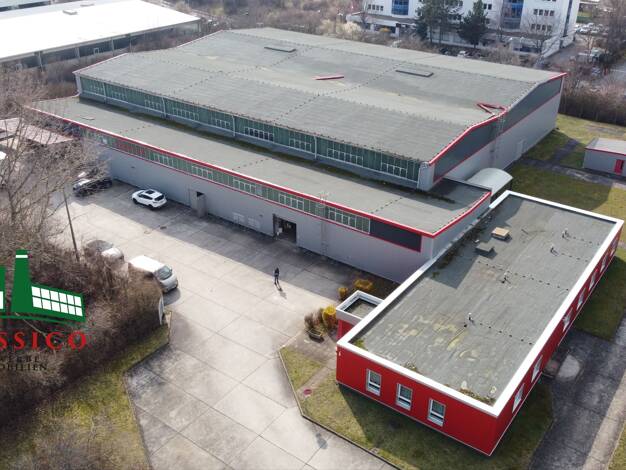 Produktionshalle zum Kauf provisionsfrei 2.600 m² Lagerfläche Gispersleben Erfurt 99091