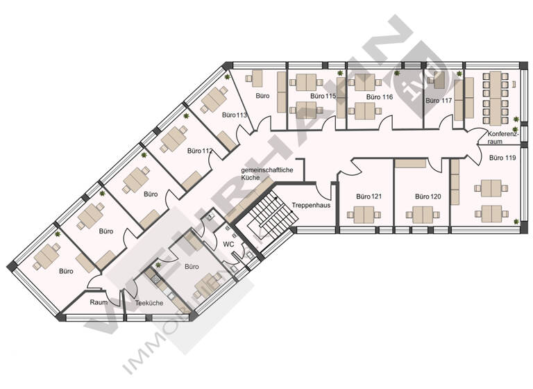 Bürofläche zur Miete 25 € 1 Zimmer 11 m² Bürofläche Braaker Grund 7 Braak 22145