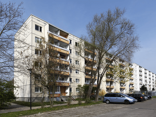 Wohnung zur Miete 289 € 3 Zimmer 57,9 m² 6. Geschoss Erich-Kästner-Straße 7 Silberhöhe Süd 06128