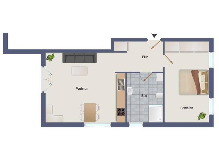 Wohnung zum Kauf - Erstbezug 320.000 € 2 Zimmer 58,2 m² Peißenberg 82380