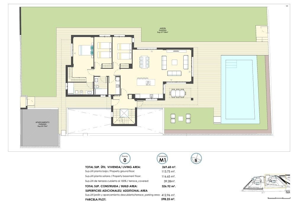 Einfamilienhaus zum Kauf provisionsfrei 650.000 € 4 Zimmer 229 m²<br/>Wohnfläche 598 m²<br/>Grundstück FINESTRAT