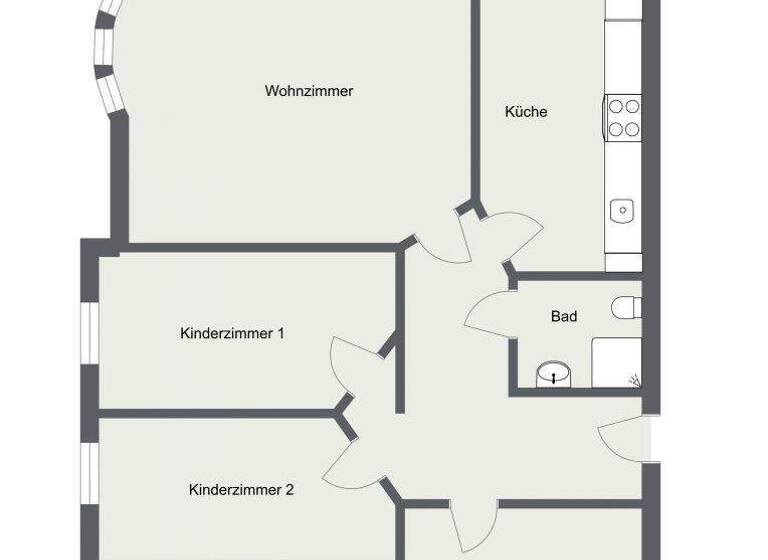 Wohnung zur Miete 700 € 4 Zimmer 85 m² Mengersgereuth-Hämmern Frankenblick 96528