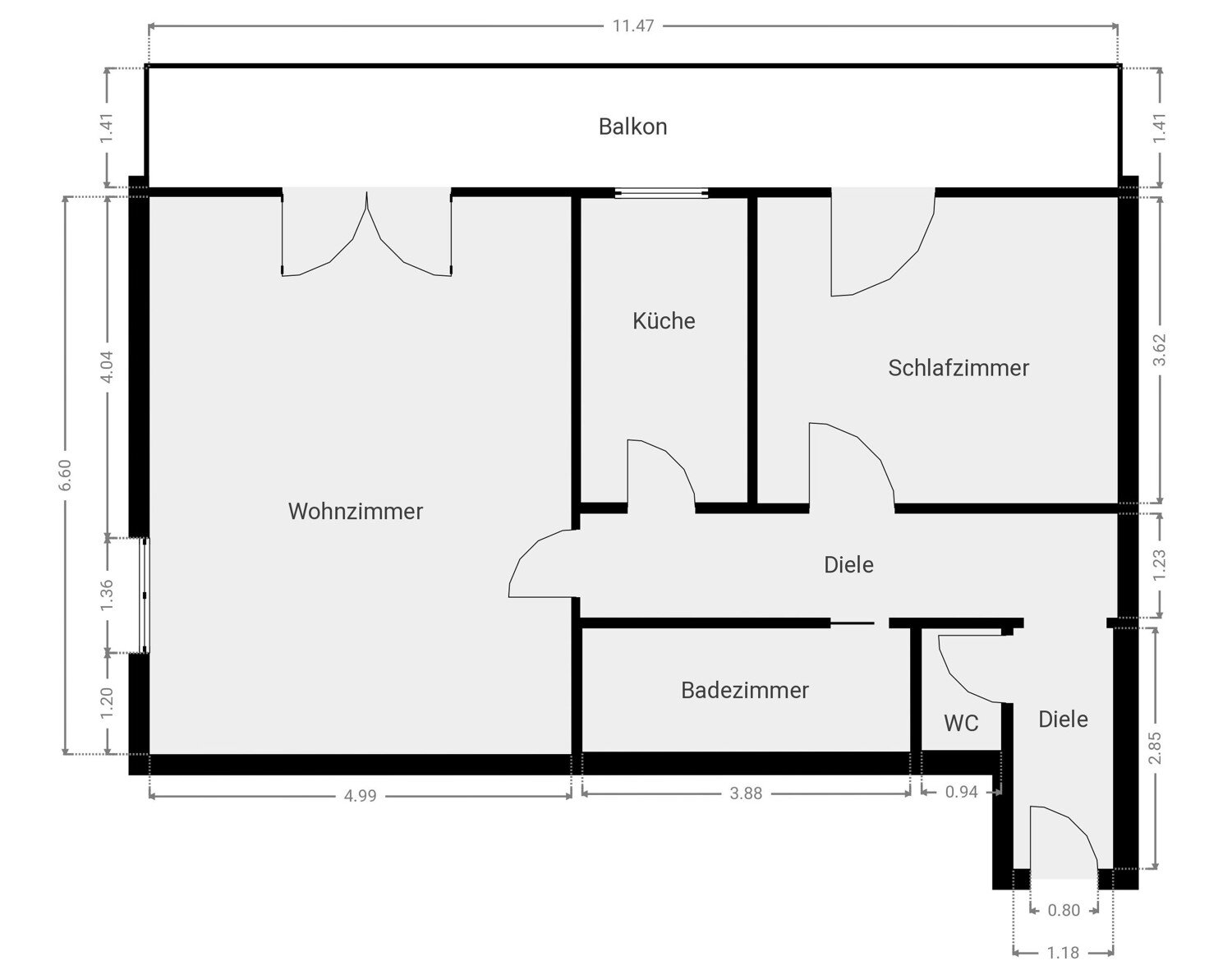 Wohnung zum Kauf 199.000 € 2 Zimmer 85,3 m²<br/>Wohnfläche Griesbach Bad Griesbach im Rottal 94086