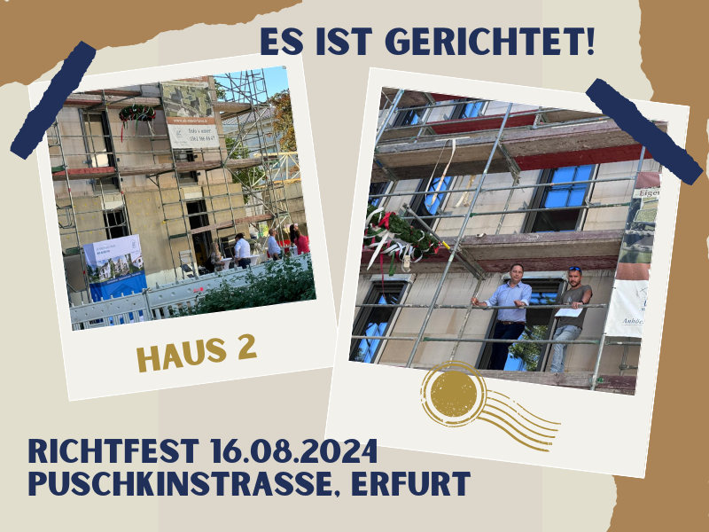 Wohnung zum Kauf provisionsfrei 545.720 € 3 Zimmer 79,4 m²<br/>Wohnfläche 2.<br/>Geschoss ab sofort<br/>Verfügbarkeit Erfurt 99084