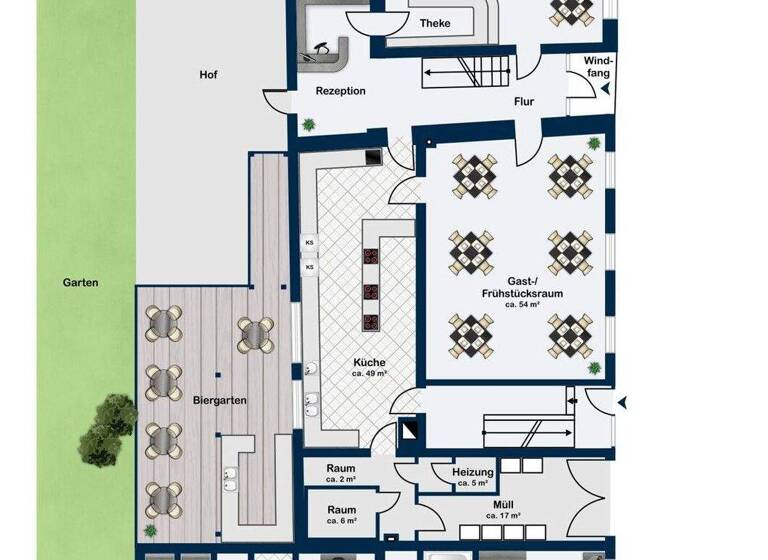 Haus zum Kauf 895.000 € 26 Zimmer 216 m² 966 m² Grundstück Heimersheim Bad Neuenahr-Ahrweiler / Heimersheim 53474