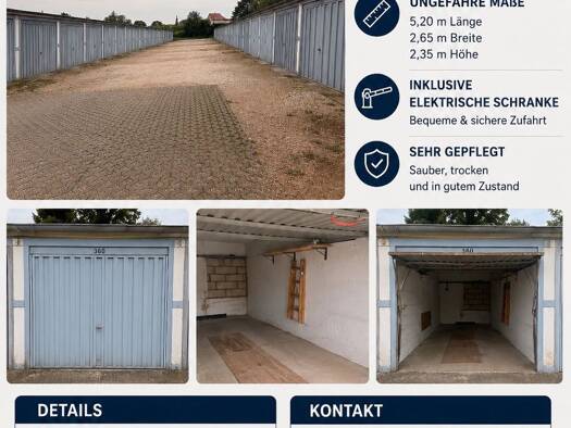 Garage zur Miete provisionsfrei 60 € 10 m² Rudolf-Breitscheid-Straße 66 Niederplanitz Zwickau 08062