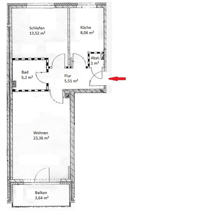 Wohnung zur Miete 700 € 2 Zimmer 60 m²<br/>Wohnfläche ab sofort<br/>Verfügbarkeit Flottmoorring Kaltenkirchen 24568