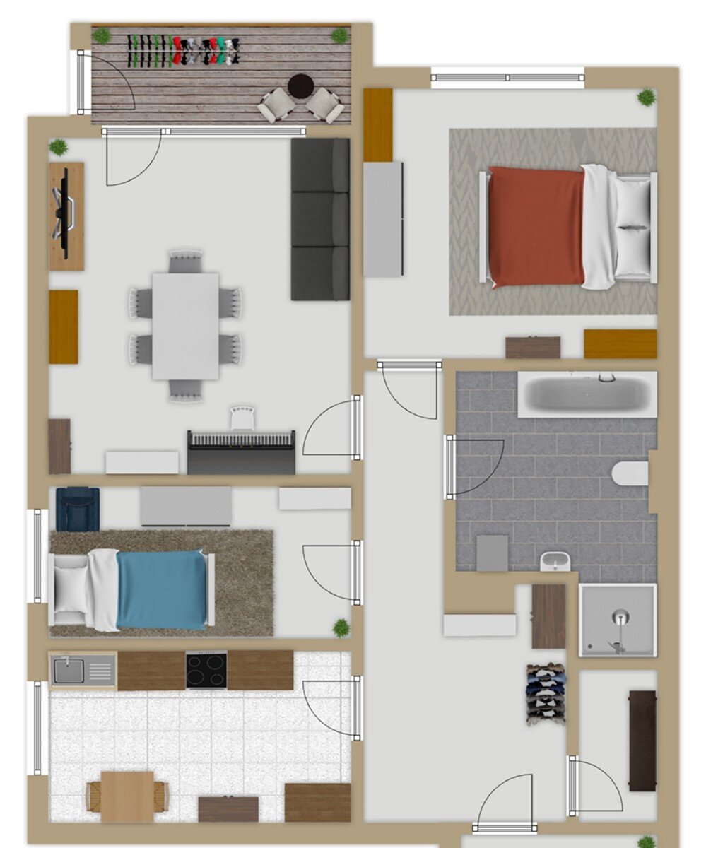 Wohnung zum Kauf 139.000 € 3 Zimmer 80,2 m²<br/>Wohnfläche 01.02.2025<br/>Verfügbarkeit Bad Driburg Bad Driburg 33014