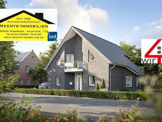 Einfamilienhaus zum Kauf - Erstbezug provisionsfrei 499.000 € 4 Zimmer 176,4 m² 668 m² Grundstück frei ab 01.10.2027 Wiesmoor 26639