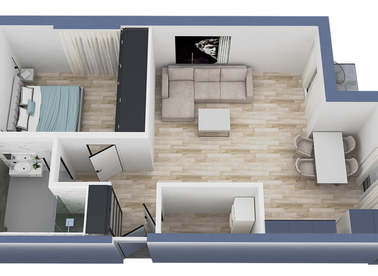 Wohnung zum Kauf - Erstbezug provisionsfrei 249.000 € 2 Zimmer 63,9 m² 1. Geschoss frei ab 01.02.2026 Uhlandstraße 16 Innenstadt Herford 32051