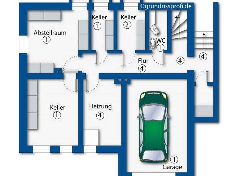 Doppelhaushälfte zum Kauf 179.000 € 5 Zimmer 107,1 m² 422,9 m² Grundstück Neuenrade 58809