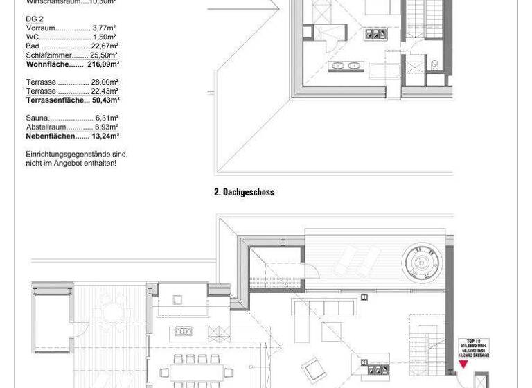 Wohnung zum Kauf - Erstbezug 1.790.000 € 4 Zimmer 216,1 m² Wien 1190