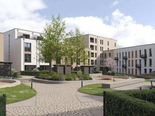 Wohnung zum Kauf - Erstbezug provisionsfrei als Kapitalanlage geeignet 441.100 € 2 Zimmer 62 m² Gertrudstraße Rangierbahnhof Südliche Außenstadt 90461