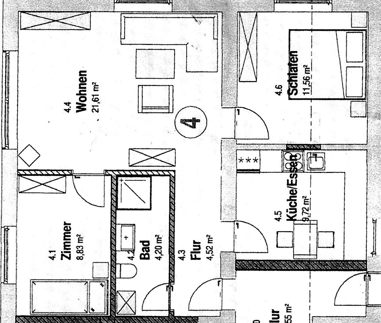 Wohnung zur Miete 610 € 3 Zimmer 60 m²<br/>Wohnfläche EG<br/>Geschoss 01.04.2025<br/>Verfügbarkeit Frankenheimerstraße 33 Schillingsfürst Schillingsfürst 91583