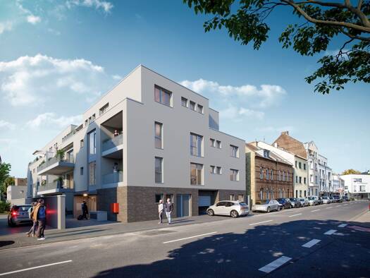 Wohnung zum Kauf - Erstbezug provisionsfrei 631.593 € 2 Zimmer 74 m² Geschoss 2/3 frei ab 01.06.2028 Schillingsrotter Str. 16 Rodenkirchen Köln 50996