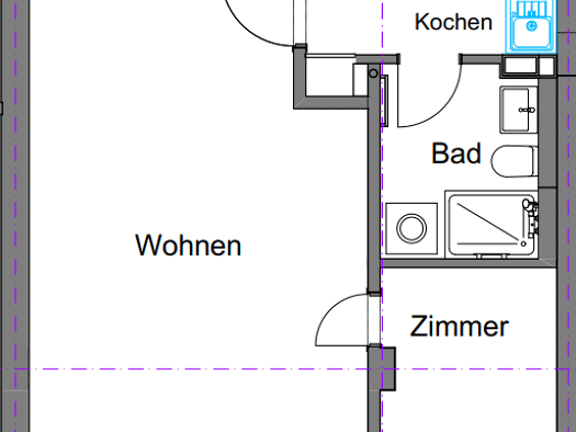 Wohnung zur Miete 820 € 1,5 Zimmer 38,5 m² 3. Geschoss frei ab 01.09.2026 Gustav-Schwab-Straße 20 Petershausen Konstanz 78467