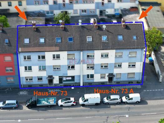 Wohnung zum Kauf 120.000 € 2 Zimmer 55 m² Neckarstadt Neckarstadt - West 68169