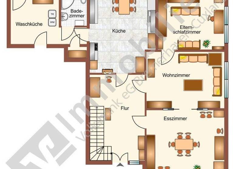 Haus zum Kauf 299.000 € 8 Zimmer 180 m² 3.014 m² Grundstück Rhade 27404