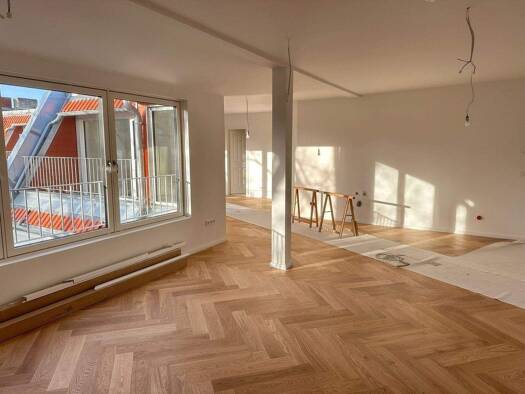 Terrassenwohnung zum Kauf - Erstbezug provisionsfrei 959.000 € 3 Zimmer 120 m² Geschoss 5/5 frei ab sofort John-Schehr-Straße 4 Prenzlauer Berg Berlin 10405
