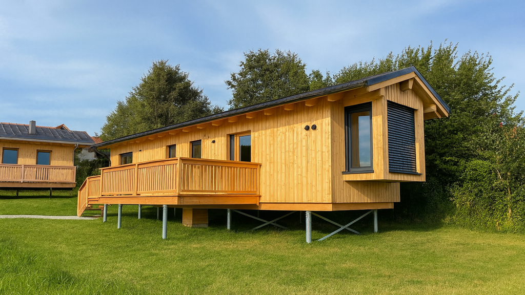 Chalet zum Kauf - Erstbezug provisionsfrei 149.900 € 42 m² 250 m² Grundstück frei ab 01.05.2026 Neudecker Straße 9 Neudeck Wasserburg am Inn 83512