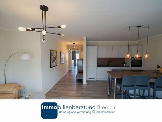 Wohnung zur Miete 1.590 € 2 Zimmer 73,9 m² 3. Geschoss frei ab sofort Woltmershausen Süd 28197