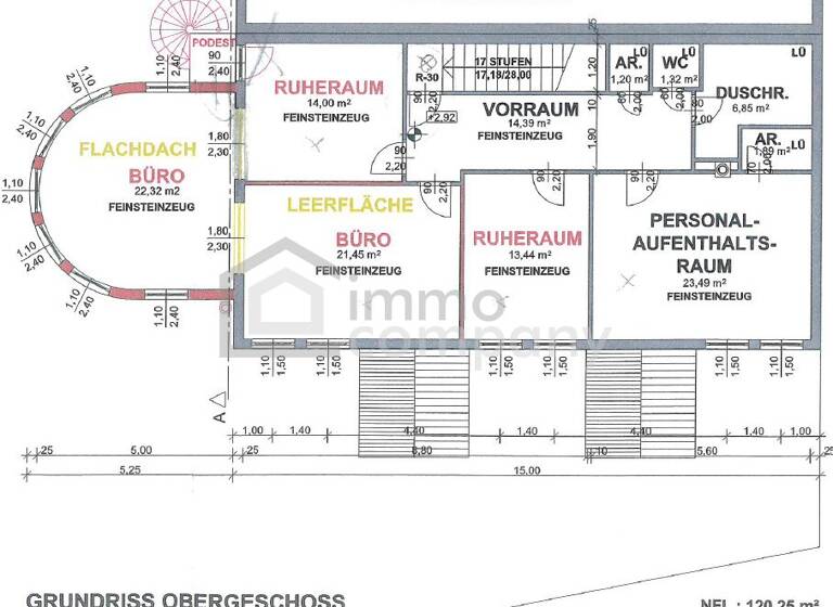 Büro zur Miete 9,50 € 5 Zimmer 120 m² Bürofläche Bruck an der Leitha 2460
