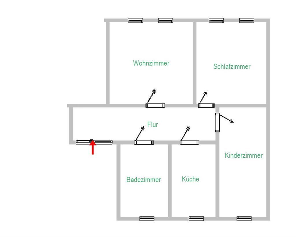 Wohnung zur Miete 470 € 3 Zimmer 78,2 m²<br/>Wohnfläche 2.<br/>Geschoss ab sofort<br/>Verfügbarkeit Frankenberg Frankenberg 09669