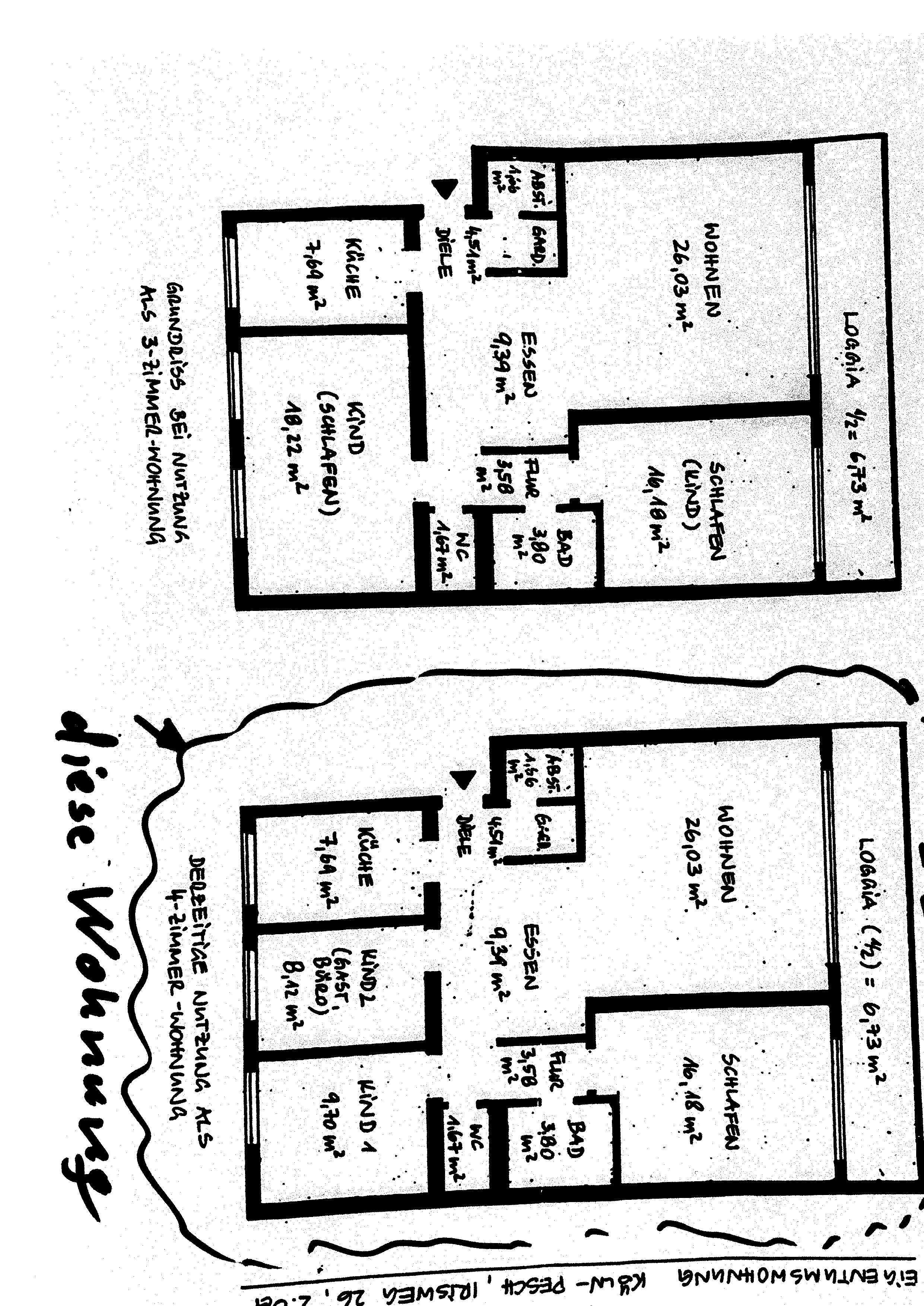 Wohnung zum Kauf provisionsfrei 335.000 € 4 Zimmer 100 m²<br/>Wohnfläche 2.<br/>Geschoss Irisweg 26 Pesch Köln 50767