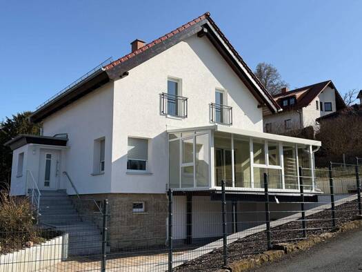 Einfamilienhaus zum Kauf 429.000 € 4 Zimmer 123 m² 1.054 m² Grundstück frei ab sofort Harpersdorf Kraftsdorf 07586