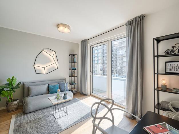 Wohnung zur Miete 929 € 1 Zimmer 29,6 m² 5. Geschoss frei ab 01.02.2026 Friedenauer Höhe 16 Friedenau Berlin 12159